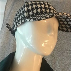 Herringbone Print Adult Cap